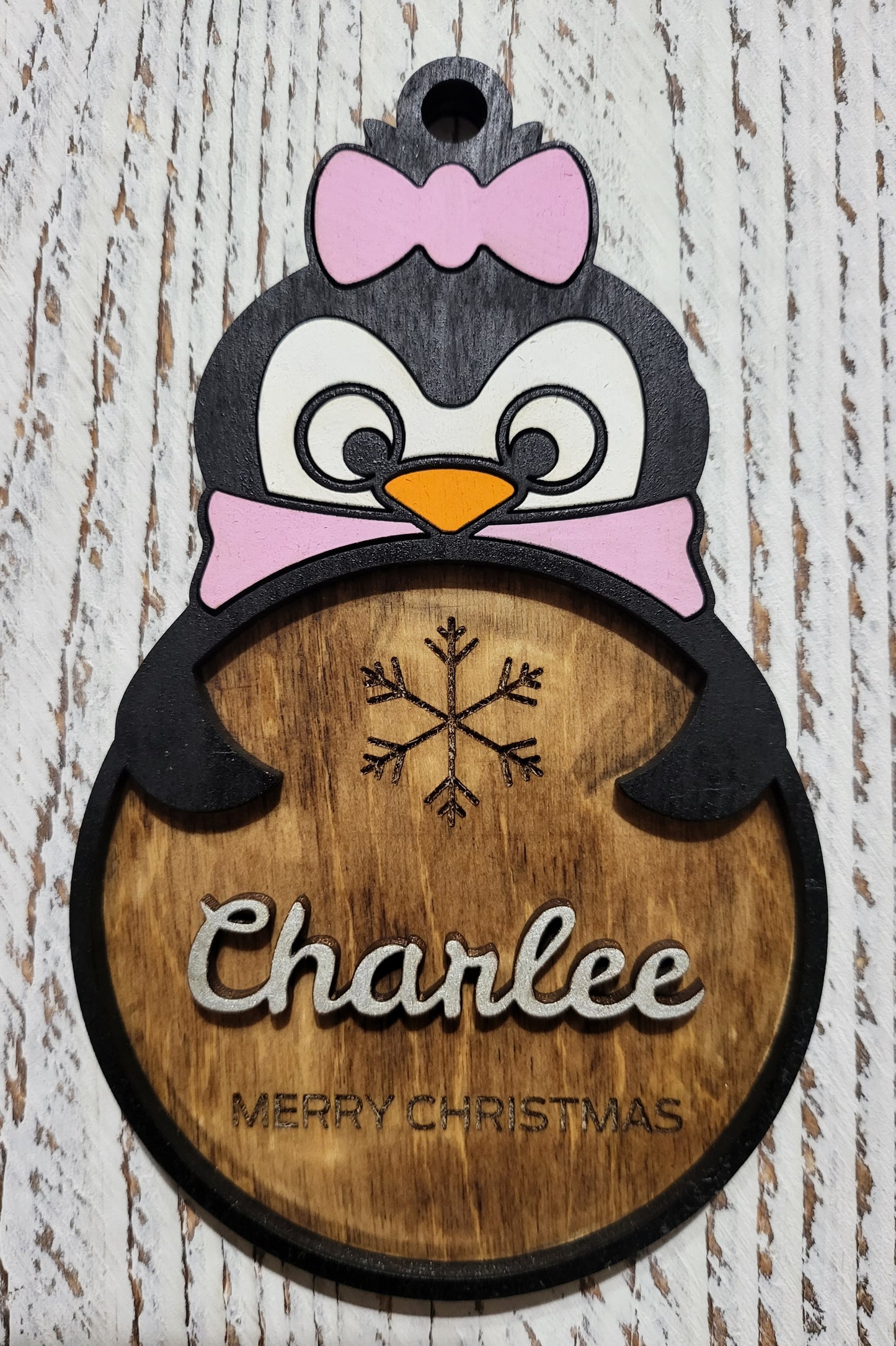 Personalized Christmas Character Ornaments