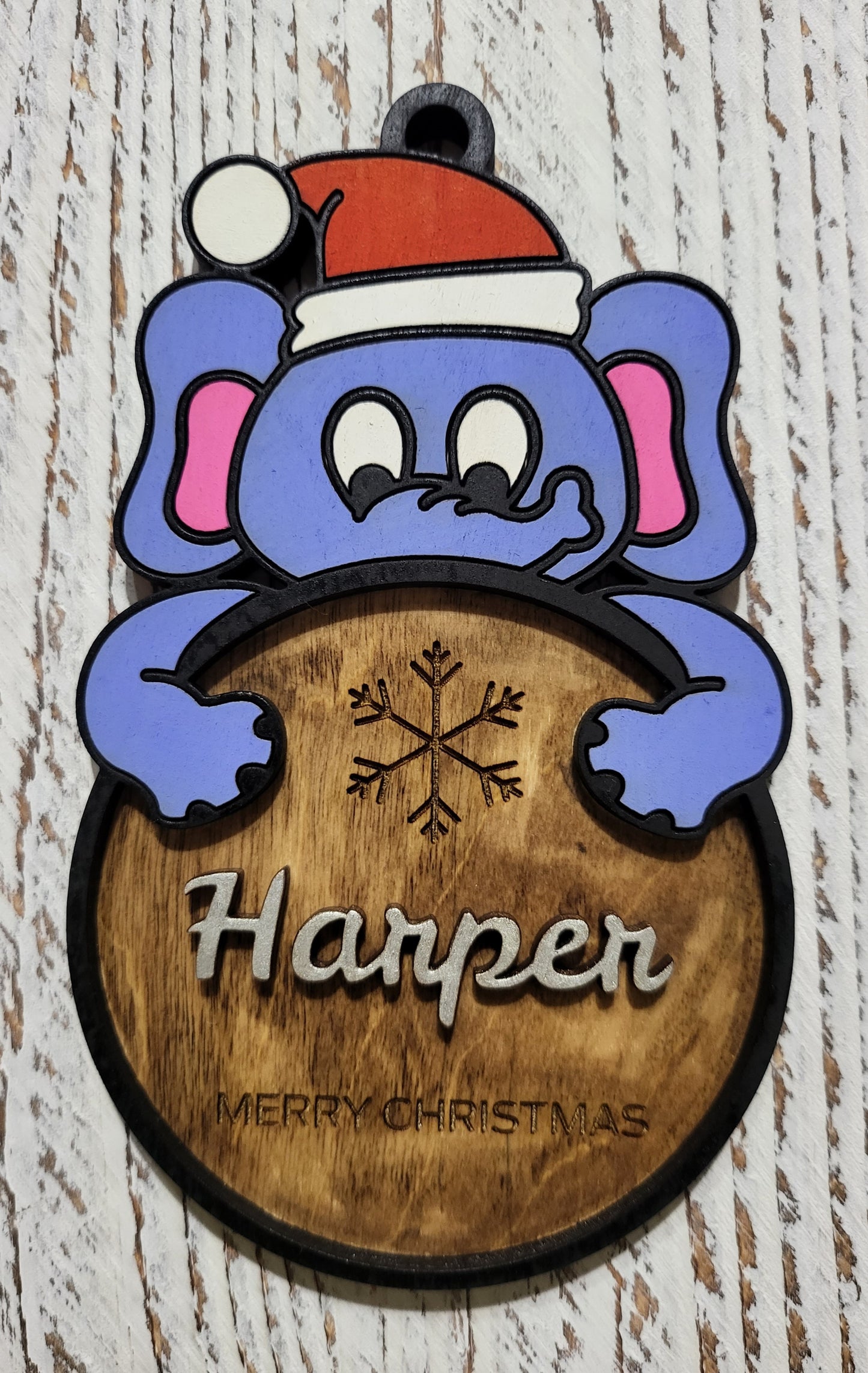 Personalized Christmas Character Ornaments