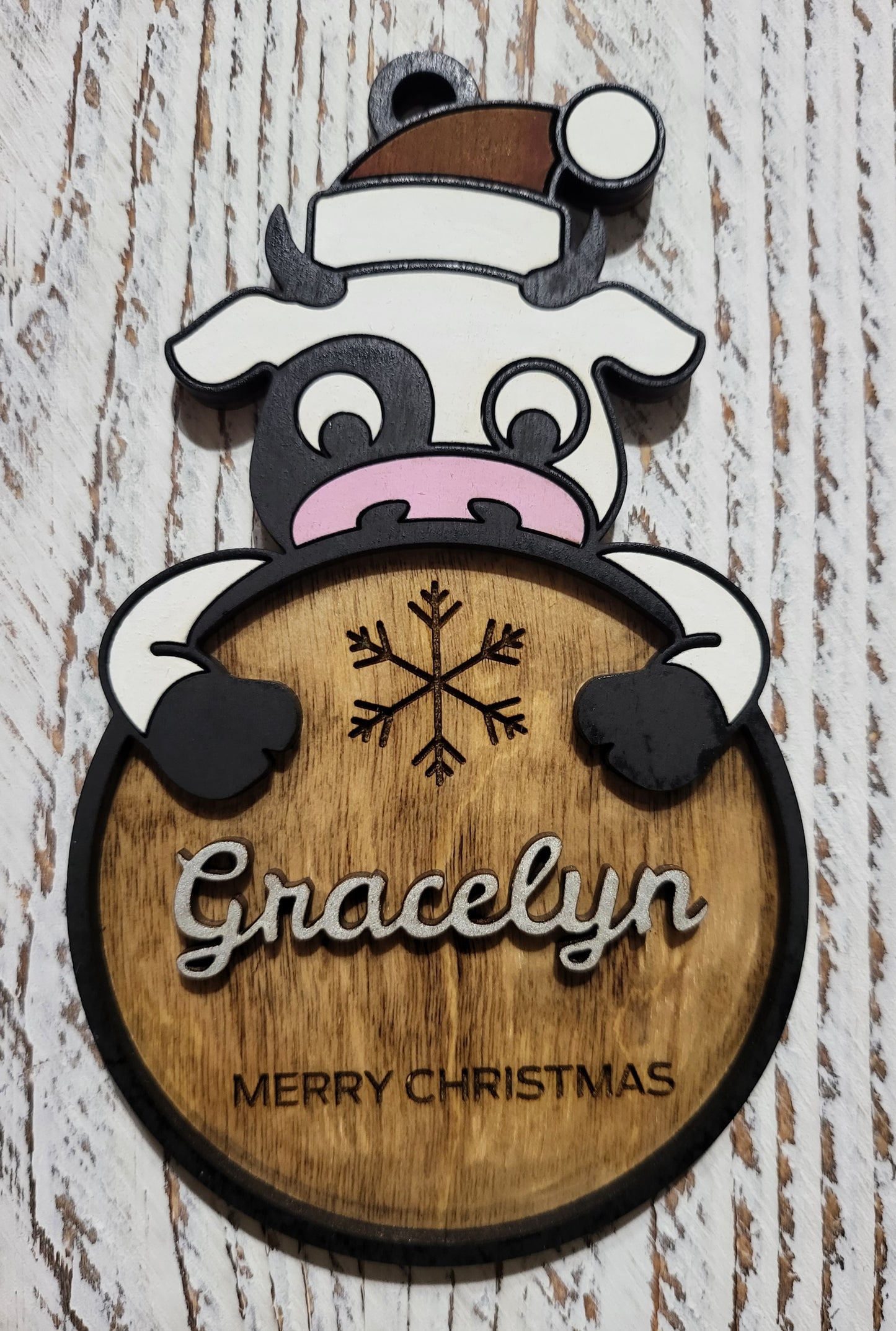 Personalized Christmas Character Ornaments