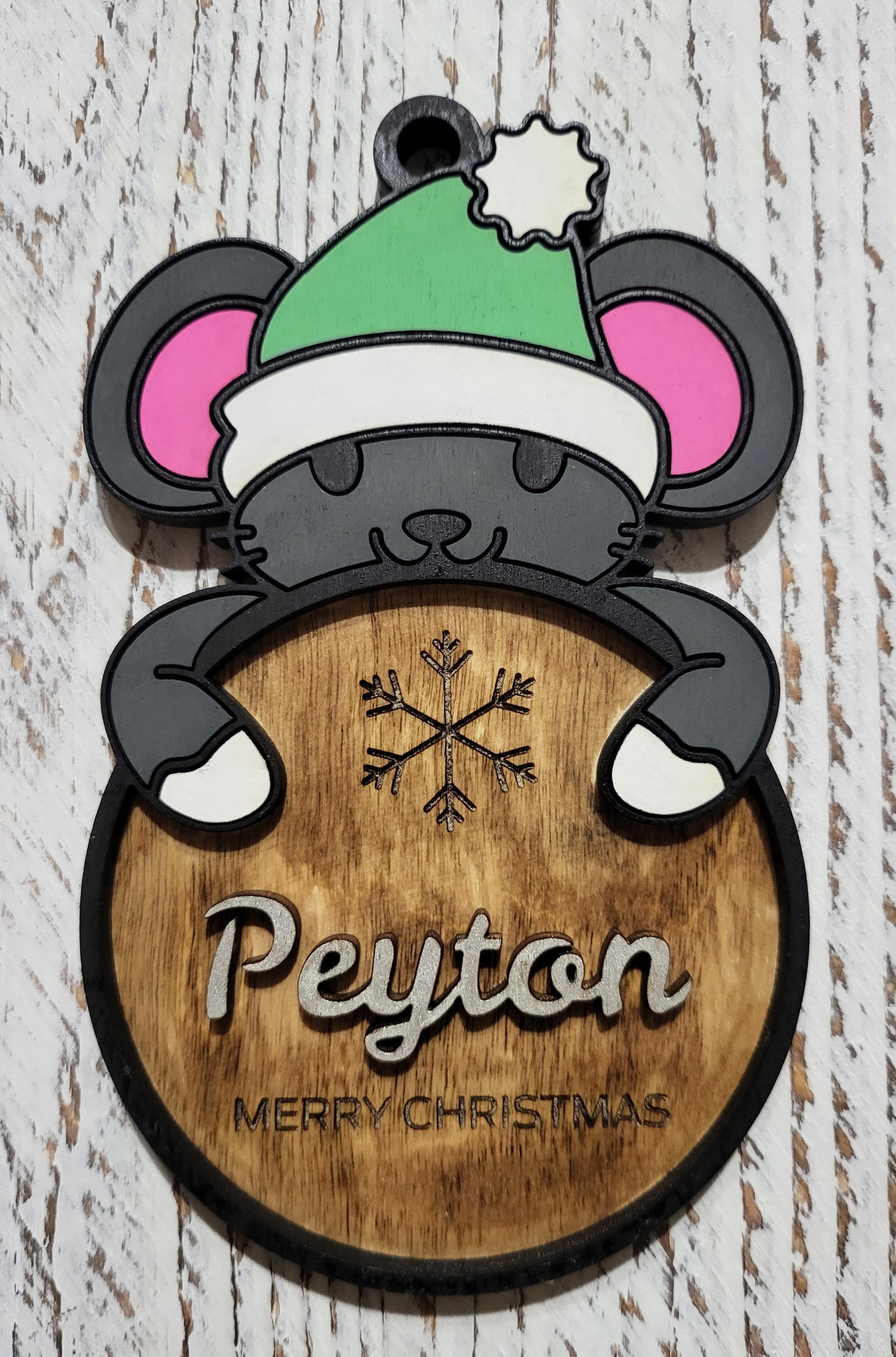 Personalized Christmas Character Ornaments