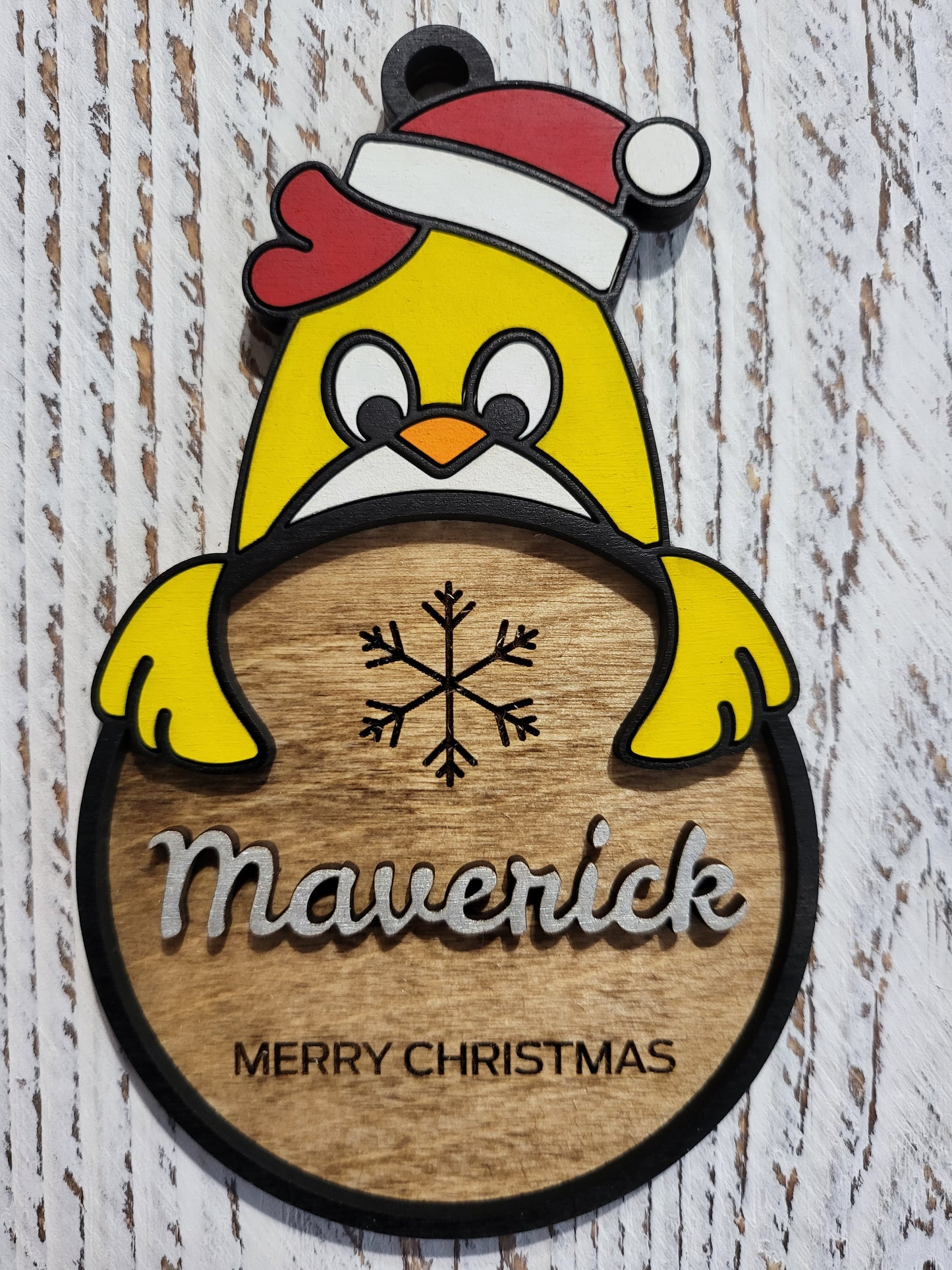 Personalized Christmas Character Ornaments