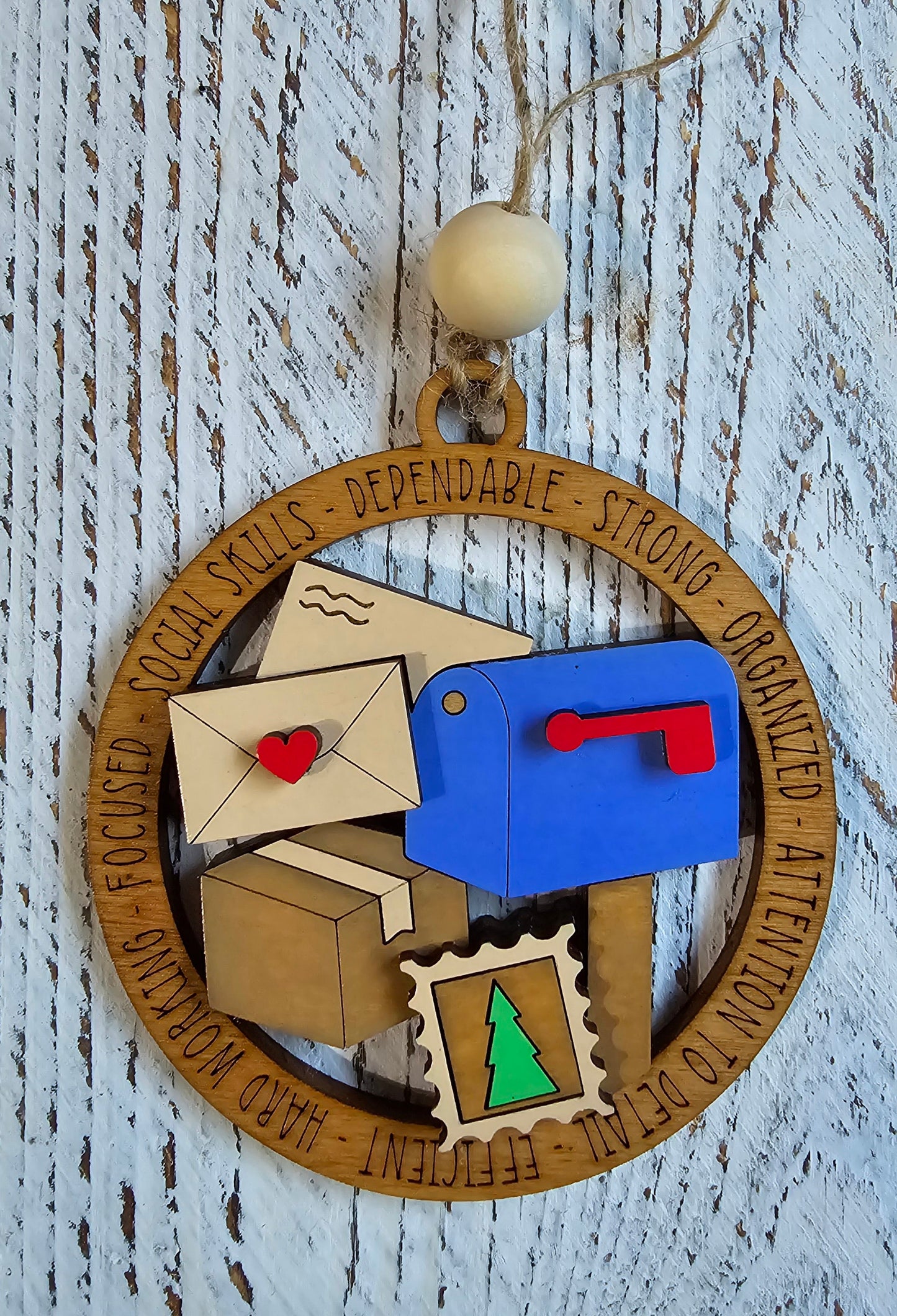 Mail Carrier Ornament