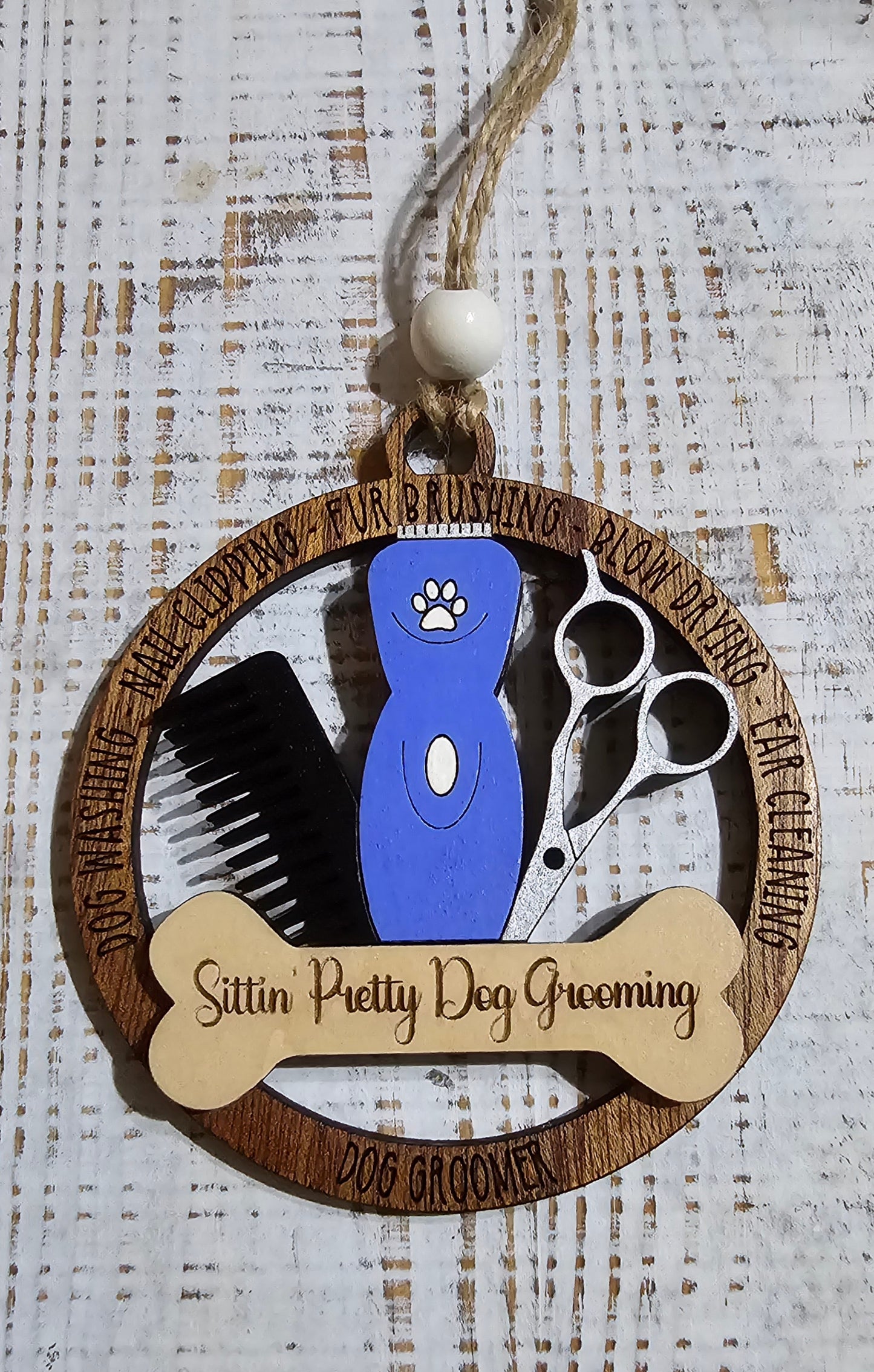 Dog Groomer Ornament